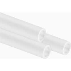 Corsair Hydro X Series XT Hardline Tuyaux rigides 10/14 mm - Satin Blanc - 1 m (x3)