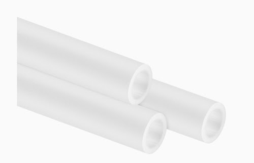 ef96a19f-bec8-4ff3-bc41-737f5eba2e94 Corsair Hydro X Series XT Hardline Tuyaux rigides 10/14 mm - Satin Blanc - 1 m (x3) – Image 1