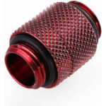 Raccord Mâle/Mâle droit rouge - 14mm