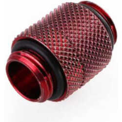 Raccord Mâle/Mâle droit rouge - 14mm