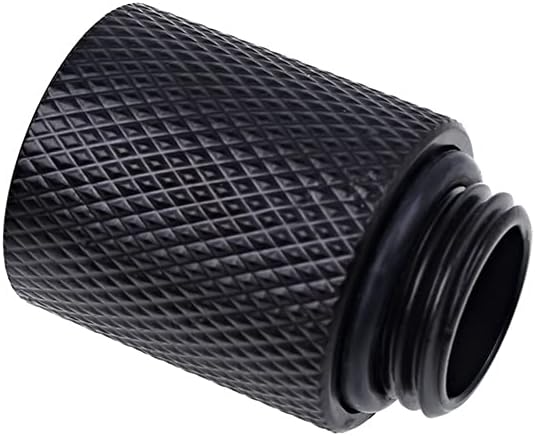 1b39d209-ed2a-4e65-8e66-6ba32c1d3a99 Alphacool Eiszapfen connecteur Mâle-Femelle 20mm G1/4 Noir – Image 1