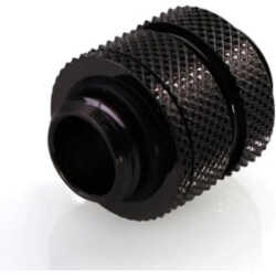 Fitting Femelle/Femelle télescopique droit noir