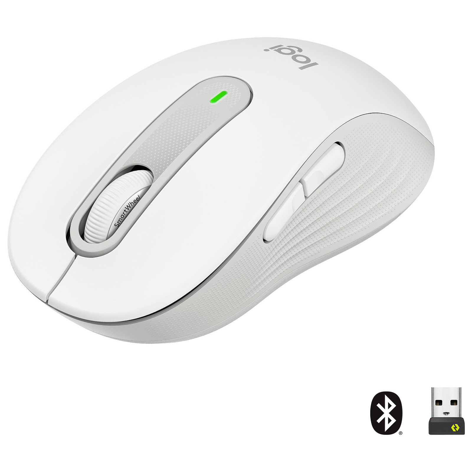 2d946235-a2fc-4999-9e47-5941fb366643 Logitech M650 L (Blanc) – Image 1