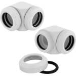 Corsair Hydro X Series XF Hardline Embout 90° 14mm OD - Blanc (x 2) – Image 4