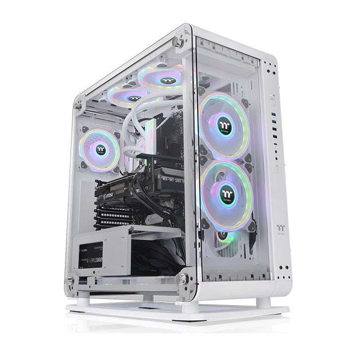 318699ff-ee69-4b31-8b45-acf03d7efb46 Thermaltake Core P6 TG Snow – Image 1