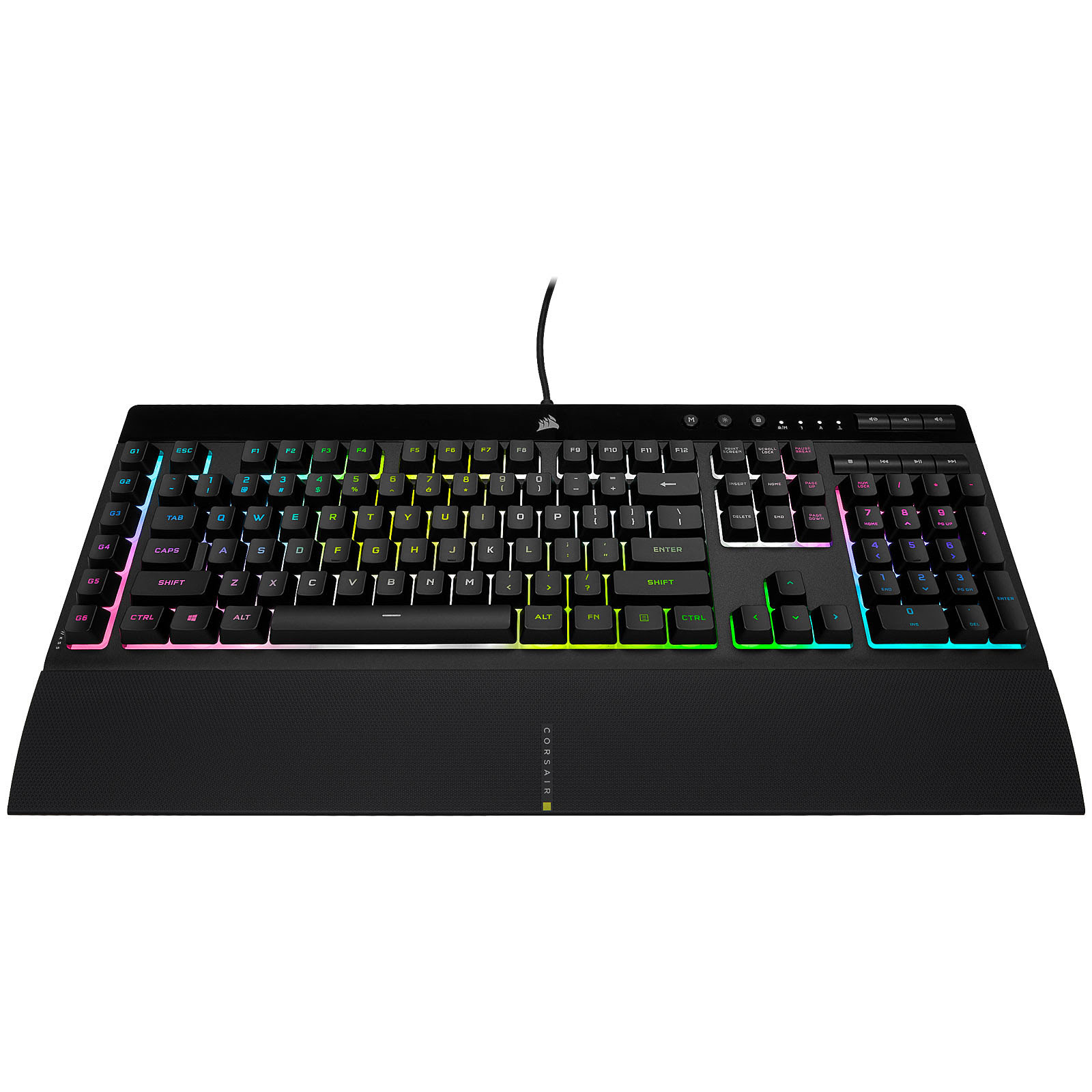 3c245a91-86a7-449f-aa5a-a3d3c5a5af9a Corsair Gaming K55 RGB PRO – Image 1