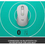 Logitech M650 L (Blanc) – Image 2