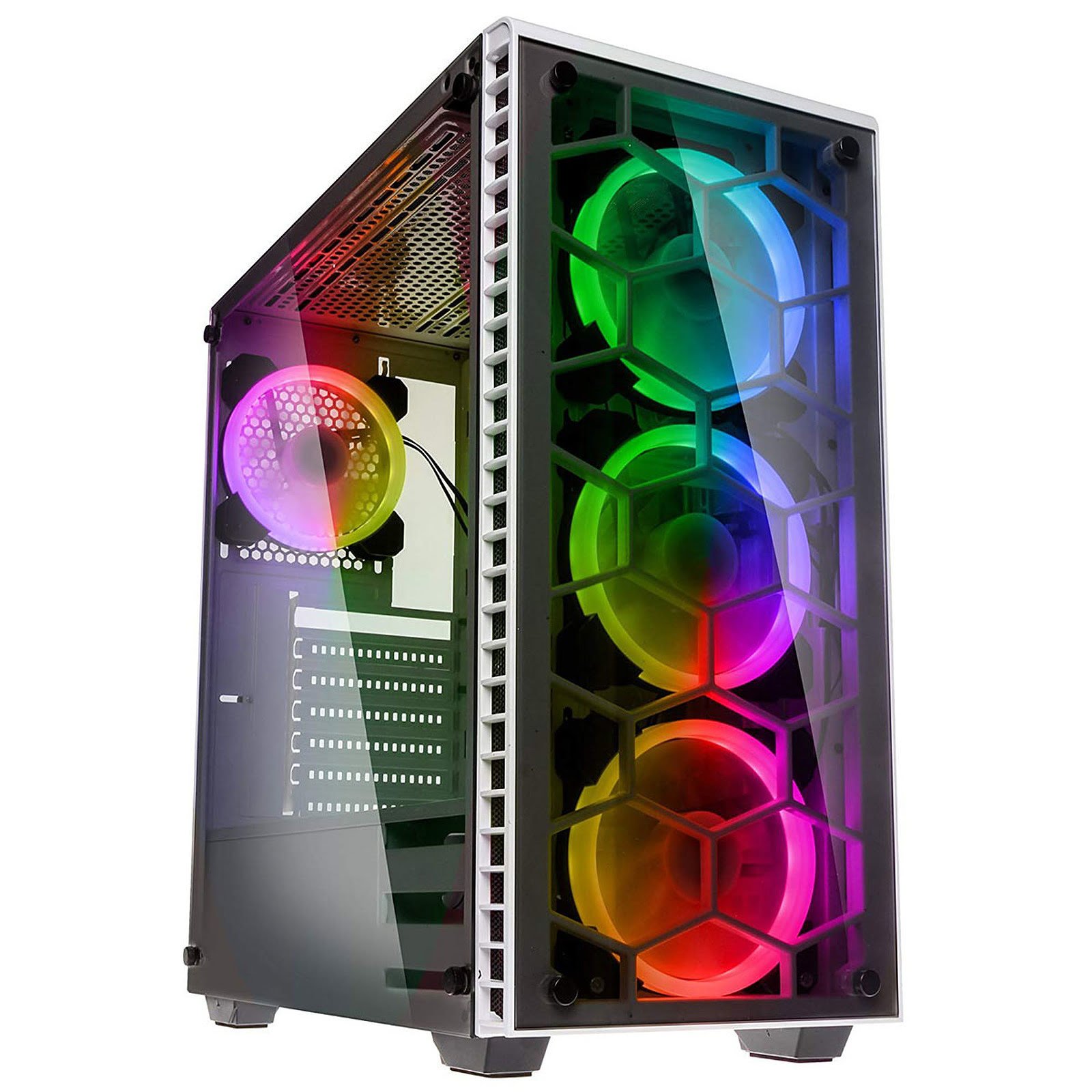 4a7c5400-4ca1-4363-8d10-b93637e81e63 Kolink Observatory RGB White-Seconde Vie-Très Bon Etat – Image 1