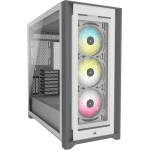 Corsair iCUE 5000X RGB Tempered Glass (Blanc)
