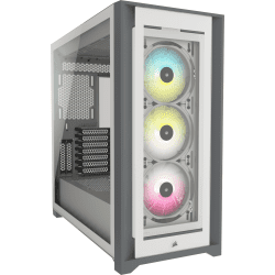 Corsair iCUE 5000X RGB Tempered Glass (Blanc)