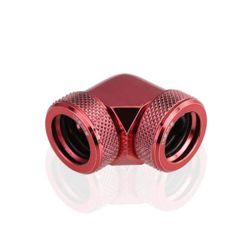 4e844de2-a345-4df2-b91b-6fa56369be74 Raccord tube rigide 90° rouge - 14mm – Image 1