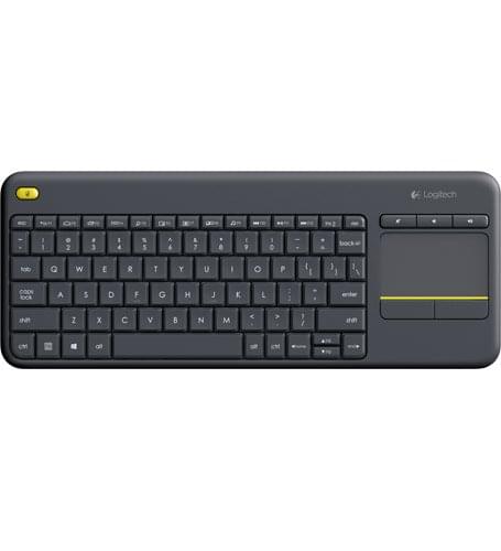 5929f8dd-f065-4c45-bb3c-05186f4cb8b3 Logitech Wireless Touch Keyboard K400 Plus (Noir) – Image 1