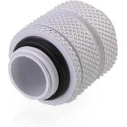 Fitting Femelle/Femelle télescopique droit blanc