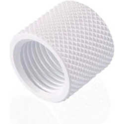 Raccord tube rigide droit blanc - 14mm