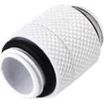 Raccord Mâle/Mâle droit blanc - 14mm