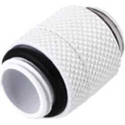 Raccord Mâle/Mâle droit blanc - 14mm