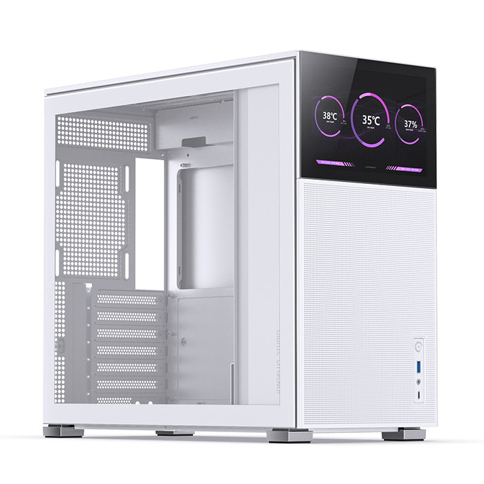 73f44b1c-443a-4e74-a1de-3add3e34fd78 Jonsbo D41 Mesh Blanc Screen-Seconde Vie-Très Bon Etat – Image 1