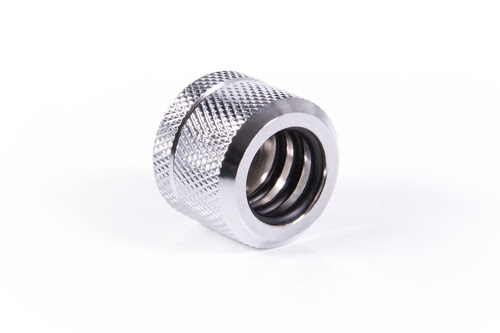 7689281a-ac5c-43af-be21-5b3e9f53a102 Alphacool Fitting compression Argent pour tube rigide - 14mm – Image 1