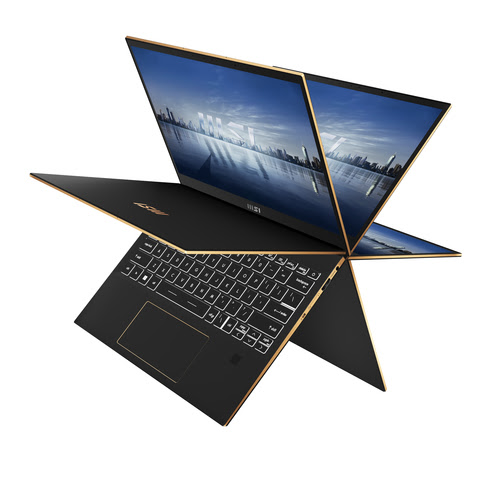 79f9a74c-5506-4d1c-a70a-45094d0c6b70 MSI Summit E13 Flip Evo A13MT-200FR Seconde Vie Parfait Etat – Image 1