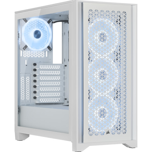 81c9dd3e-9399-484b-b876-5e95ce985ac2 Corsair iCUE 4000D Airflow RGB TG Blanc – Image 1
