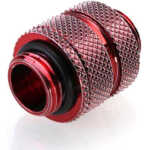 Fitting Femelle/Femelle télescopique droit rouge