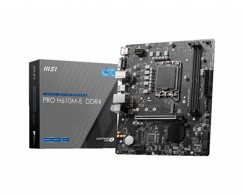 9adf53dc-6cad-4b02-8460-4534766a983c MSI PRO H610M-E DDR4 – Image 1