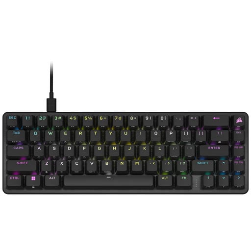 9b40b3fb-811c-4516-9dab-0ce25a35fb2f Corsair Gaming K65 Pro Mini Noir – Image 1