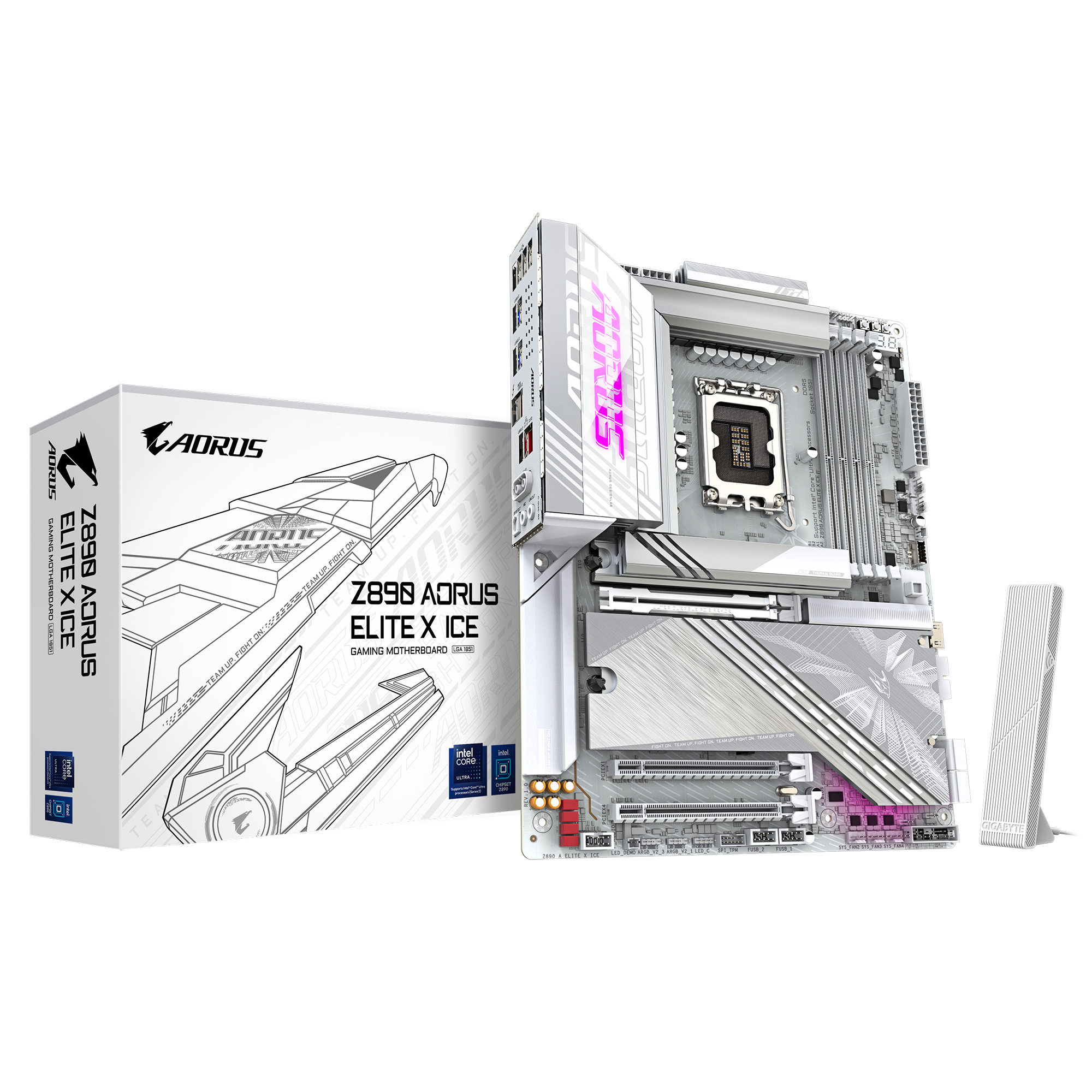 a7e9f70b-d6e7-4743-977d-3bb734db7719 Gigabyte Z890 AORUS ELITE X ICE – Image 1