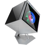 Azza Cube mini 805G silver - mT/Sans Alim/ITX