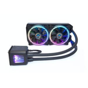 b029174a-10a1-4614-a800-0631f1b38b68 Alphacool Eisbaer Aurora 240mm CPU - Noir ARGB – Image 1