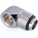 Fitting coudé rotatif 90° argent - 14mm