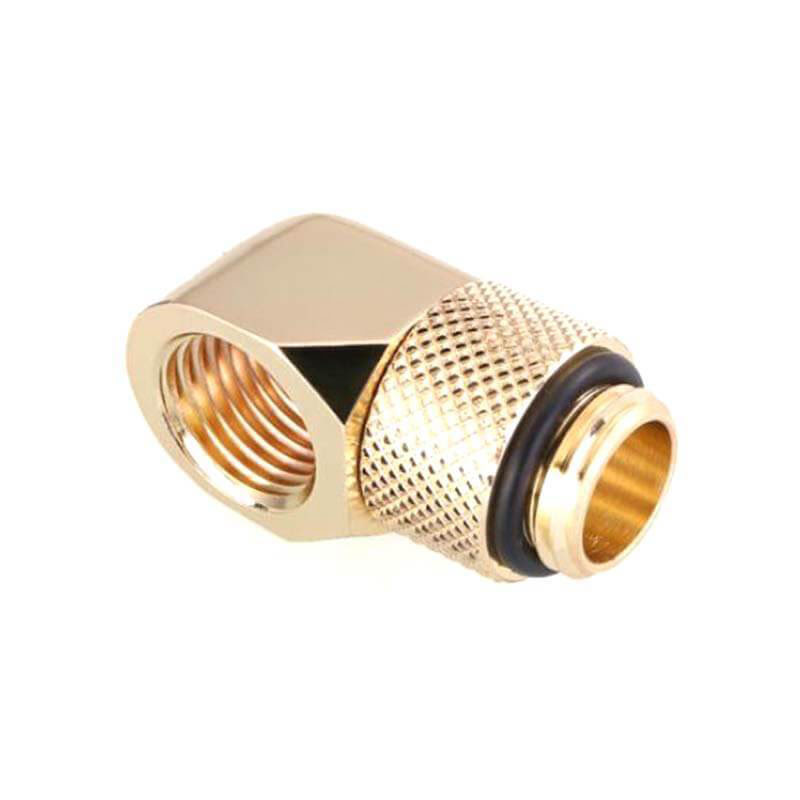 ecc4aea3-91b0-4817-b5bd-931d5c15e6b3 CONSTRUCTEUR Fitting coudé rotatif 90° or - 14mm – Image 1