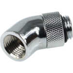 Alphaccol HF Coude 45° rotatif - 1/4" Mâle / Femelle Chrome – Image 2