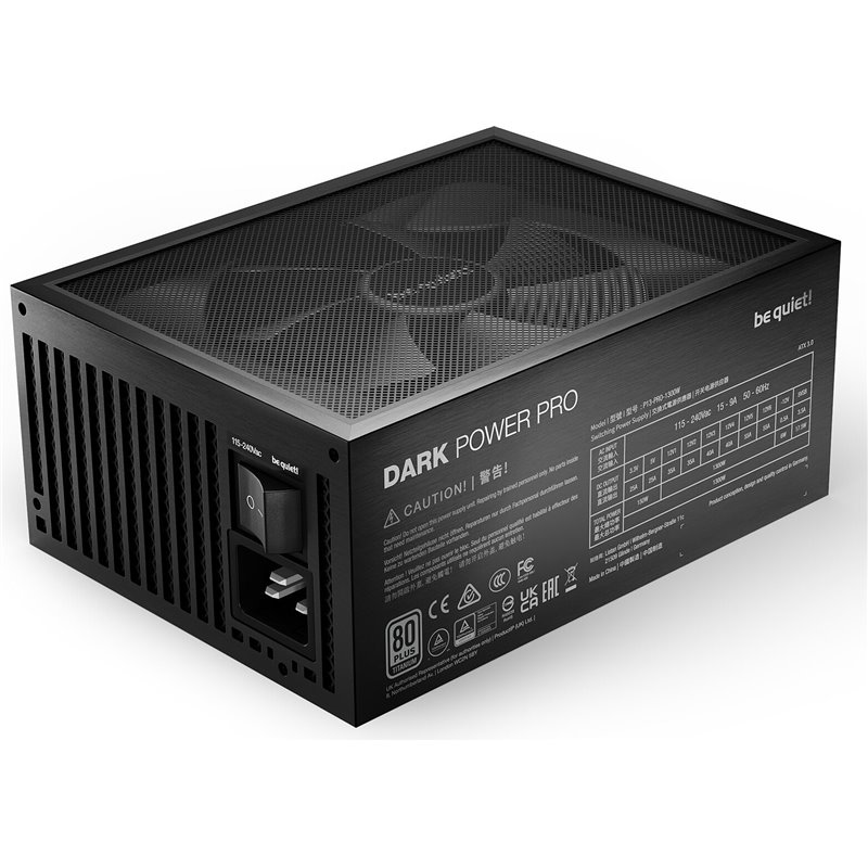 e7289515-0fae-46a0-9c60-9736e89ecc9d Be Quiet! ATX 1600W - Dark Power PRO 13 80+ TITANIUM – Image 1