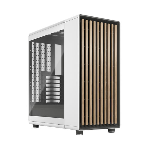 393116c9-2322-4ae5-adc1-fe4db3d08715 Fractal Design North Chalk White TG Clear – Image 1