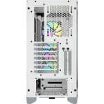 Corsair iCUE 4000X RGB Tempered Glass (Blanc) – Image 2