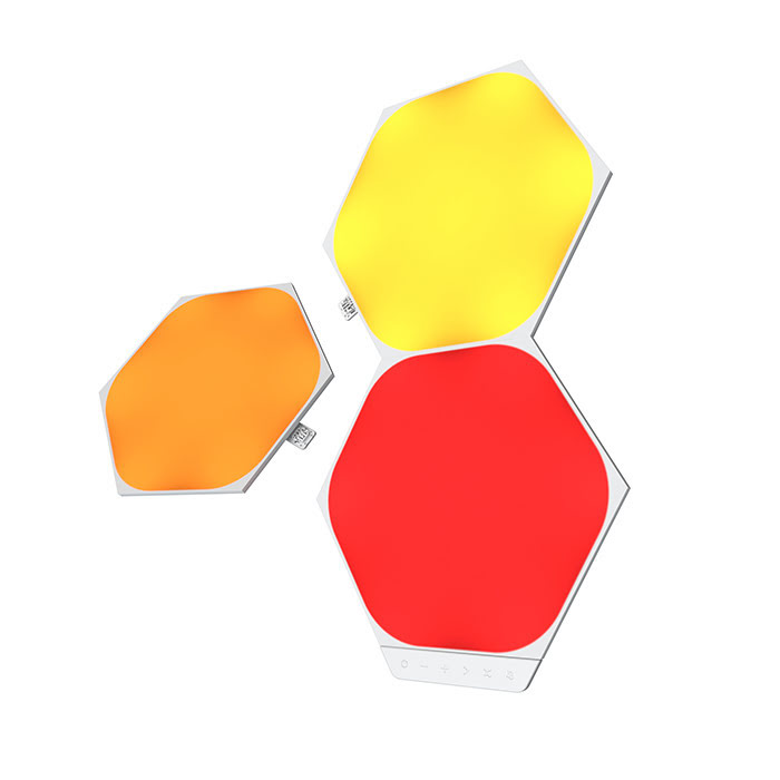 f608505a-9311-418f-bdf9-ab2d00021d41 Nanoleaf Shapes Hexagones Expansion Pack (3 pièces) – Image 1