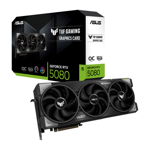8d06a3d9-5f8d-47e4-ac90-f209e6c5f091 ASUS TUF Gaming GeForce RTX 5080 16GB GDDR7 OC Edition – Image 1