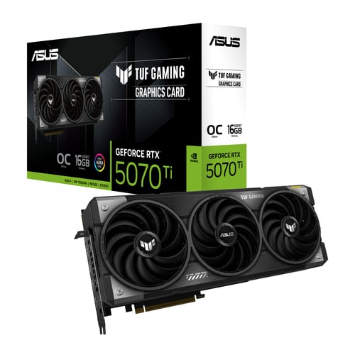 afca735c-bc26-4567-9570-1f69579b3a55 ASUS TUF Gaming GeForce RTX 5070 Ti 16GB GDDR7 OC Edition – Image 1