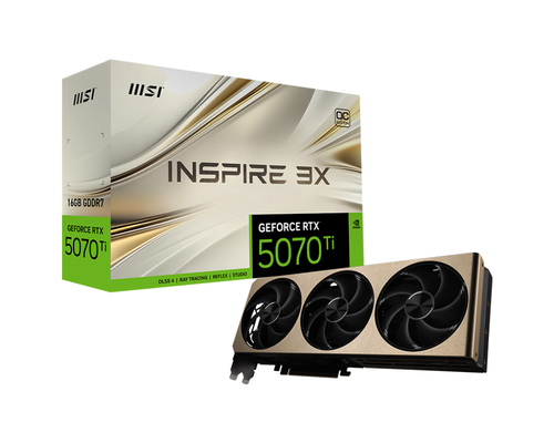 bdd5cf0e-db31-4203-b292-988a135c3e50 MSI GeForce RTX 5070 Ti 16G INSPIRE 3X OC – Image 1