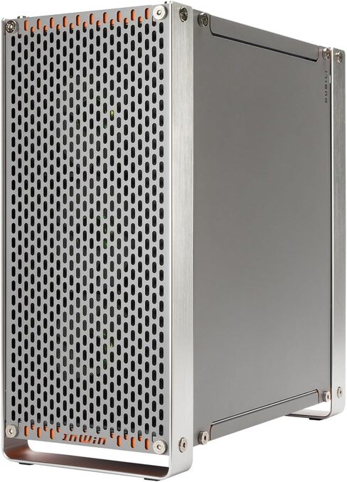 c6f55f87-d12c-49a9-8d24-aa94e8c0fc4d In Win DUBILI GREY ARGB - Grand Tour - Argent/Orange – Image 1