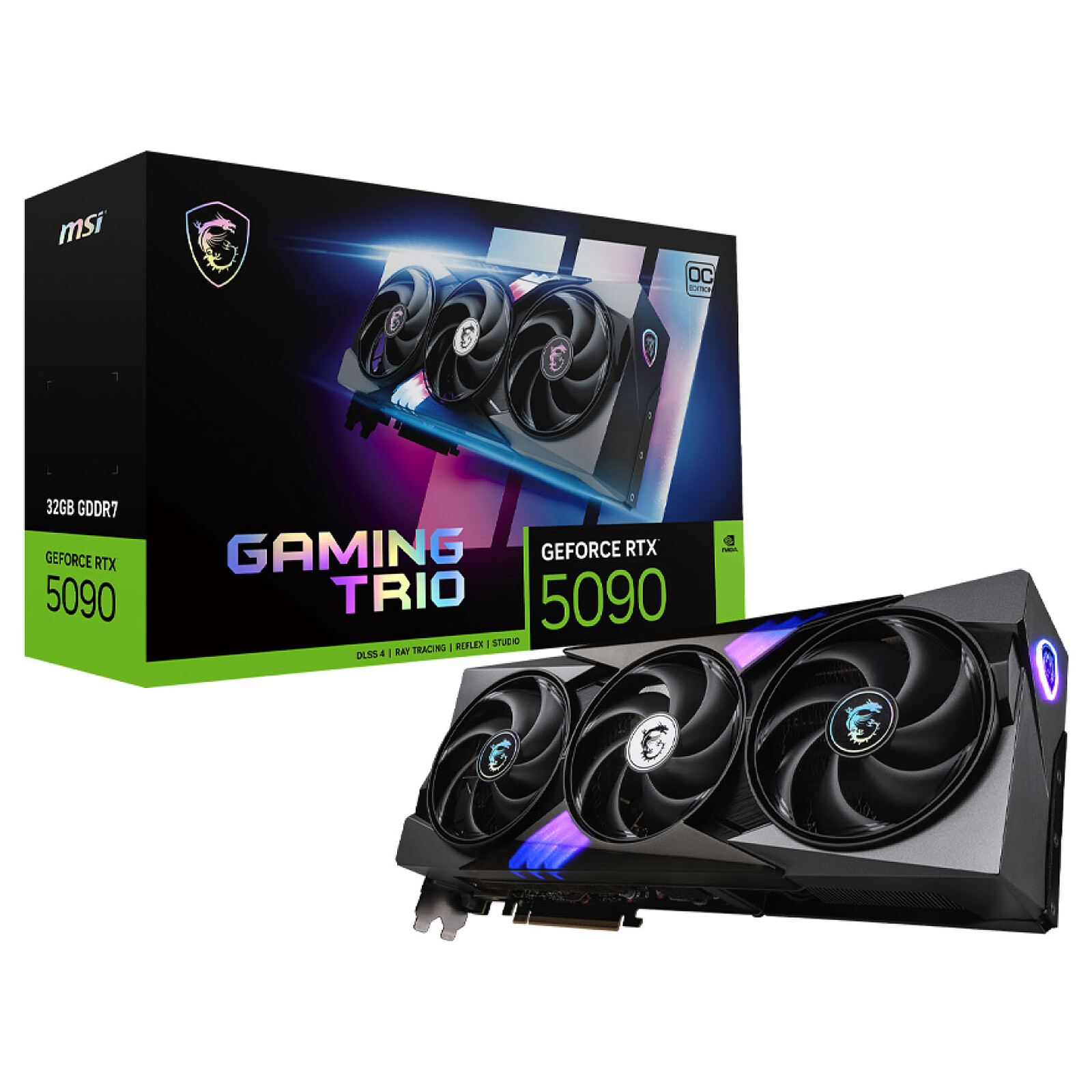 c73b061b-ab9b-4adc-9667-5a53f8ec2662 MSI GeForce RTX 5090 32G GAMING TRIO OC – Image 1