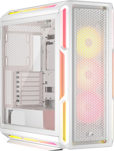 758ef24e-b60a-428c-9adf-fb3aa06406c1 Corsair iCUE 5000T LX RGB (Blanc) – Image 1