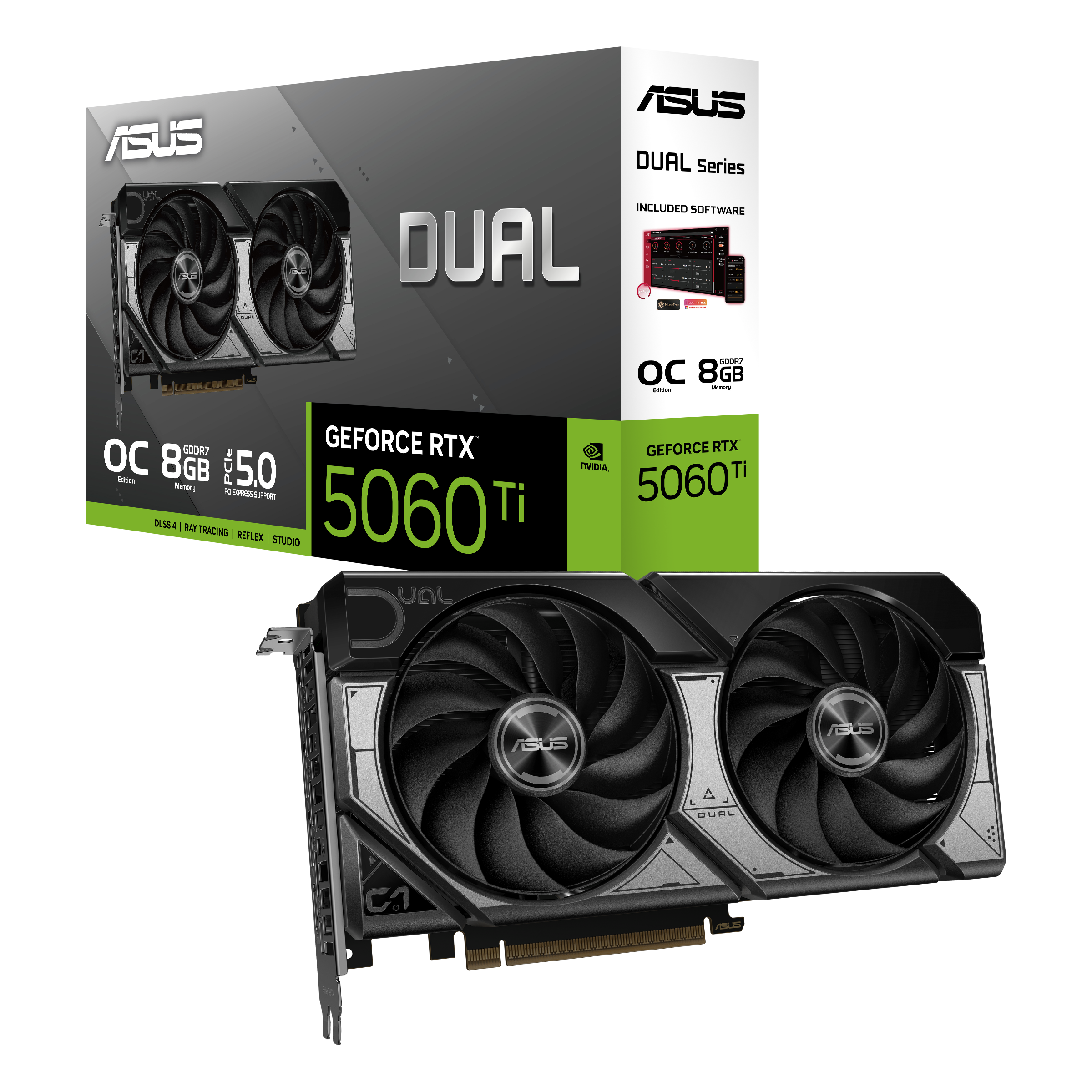 8e74b4ef-be0f-4c7a-aeb2-20faac90b3d1 ASUS Dual GeForce RTX 5060 Ti OC Edition 8GB – Image 1