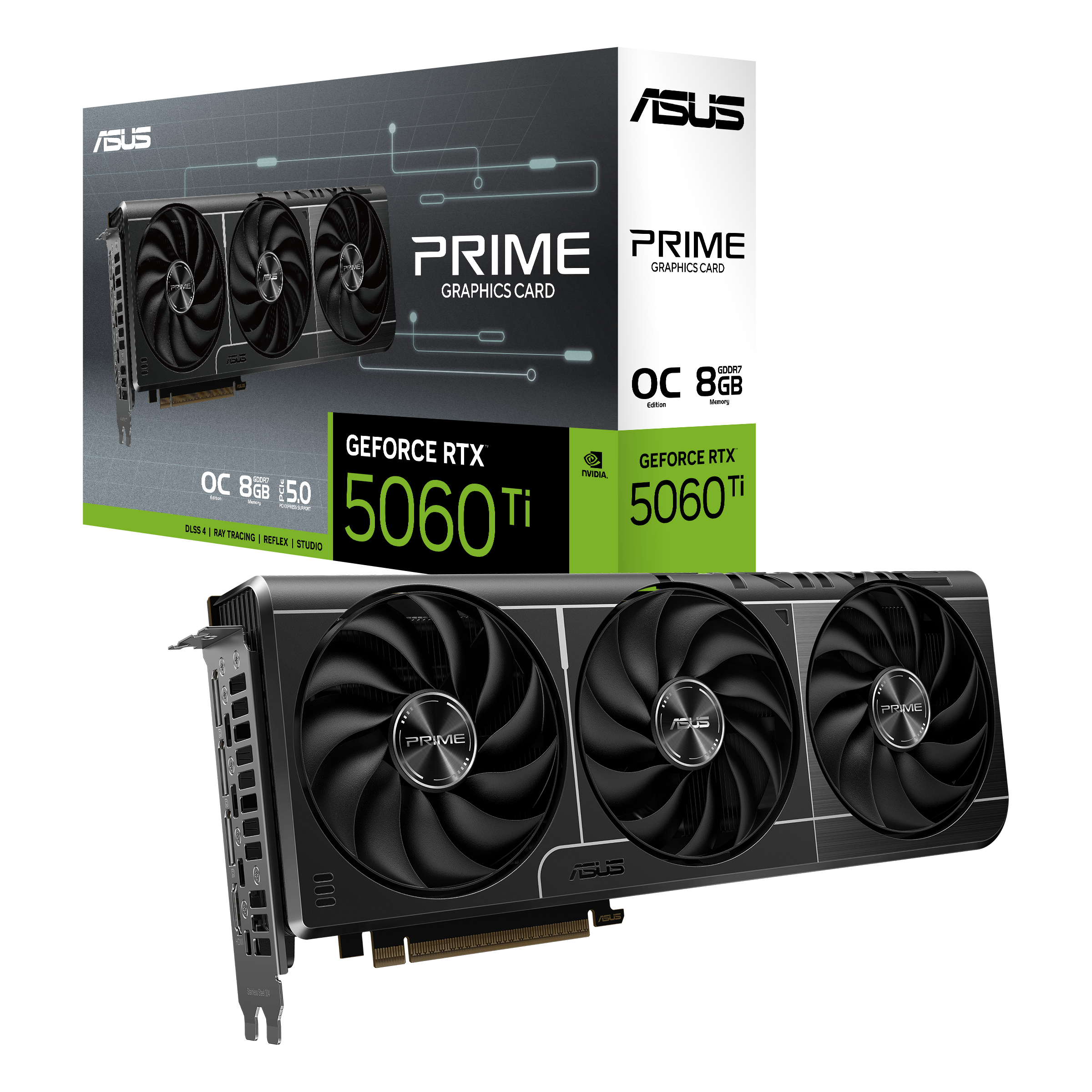 9d63d664-40cb-4535-aeaa-84b719d99932 ASUS PRIME GeForce RTX 5060 Ti OC Edition 8GB – Image 1