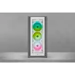 Corsair SP120 RGB ELITE Triple Pack Blanc + Ligthing Node CORE – Image 2