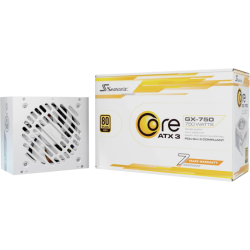 Seasonic ATX 750W - 80+ Gold - Core GX-750-V2 Blanc