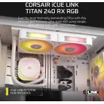 Corsair Titan 240 RX RGB (Blanc) – Image 2