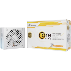 Seasonic ATX 650W - 80+ Gold - Core GX-650V2 Blanc