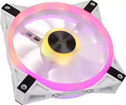 a41214d9-2318-4409-8786-0d8ec70d1c0b Corsair iCUE LINK LX120-R RGB (Blanc) – Image 1